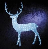 Beleuchtung AKTION  LETZTER riesen Hirsch 200 weissen LEDs