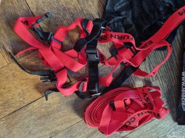 Harnais de ski enfant Easy-Turn, comme neuf ! Rouge.