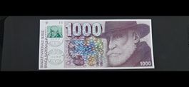 Schweiz 1000 Franken 1977 Bankfrisch