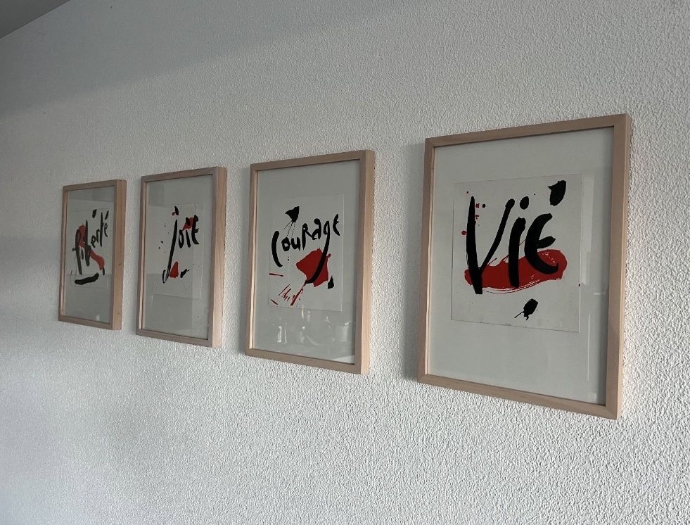 Grafica & Litografie: Rudolf Mumprecht, Siebdruck – Usato da Rain venduto da Pic-Ass 5