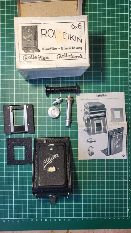 Rollei Rolleiflex, Planar F2.8 Cámara réflex de objetivos gemelos (TLR