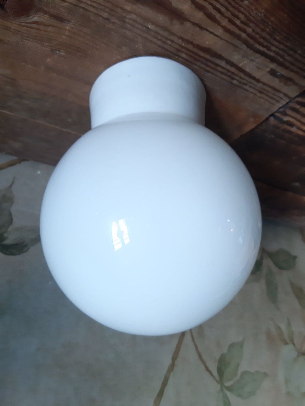 Lampadari & plafoniere: Alte Regent Kugel Deckenleuchte Glas / Keramik E27 – Usato da Volketswil venduto da bauteilverwerter 2