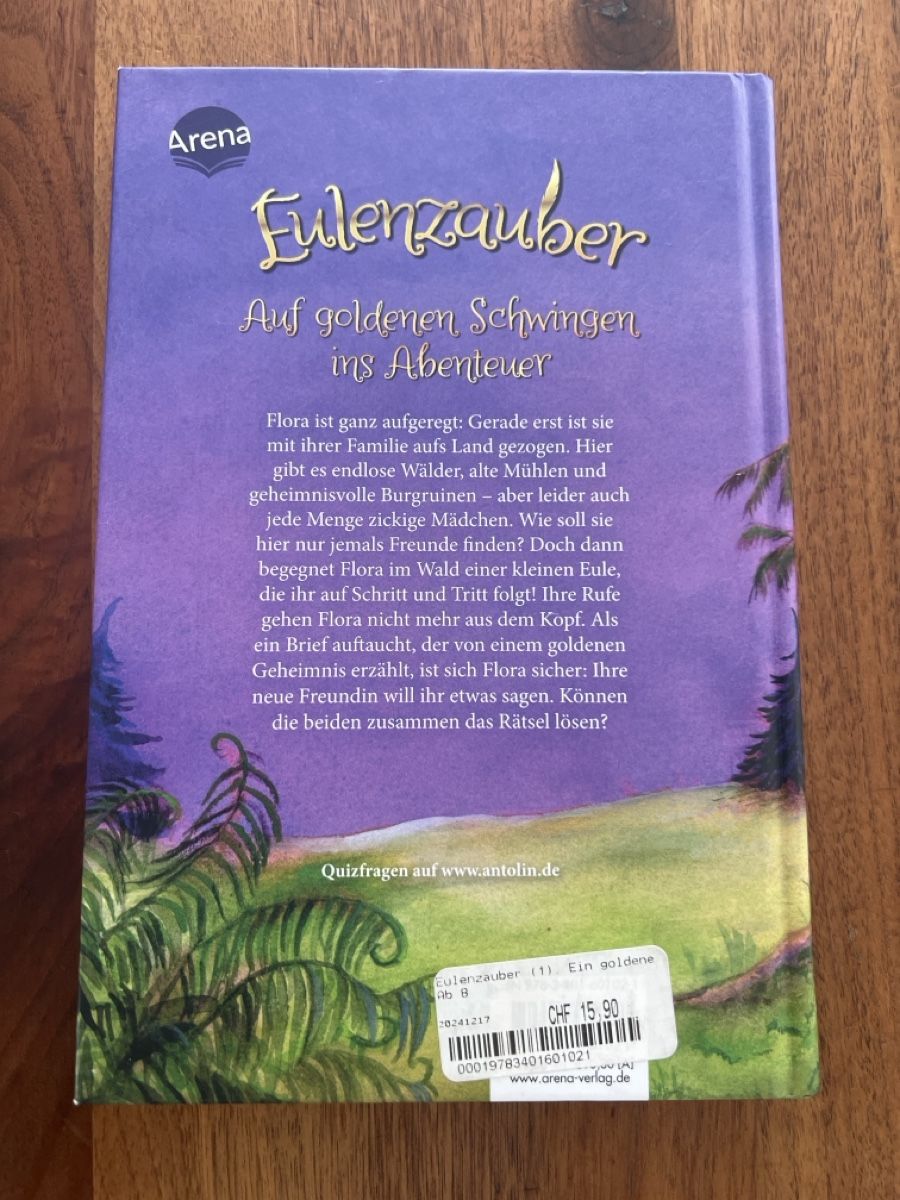 Bücher: Kinderbuch Eulenzauber Ein goldenes Geheimnis – Neu (gemäss Beschreibung) aus Neuenkirch von hk90 1