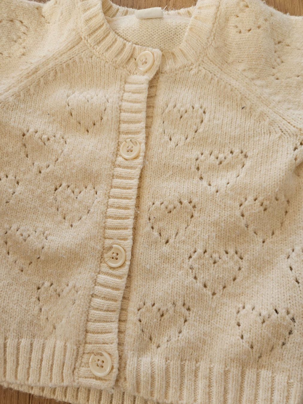 H&M Jacken & Mäntel: Strickjacke off-white von H&M – Gebraucht aus Cham von gr80 1