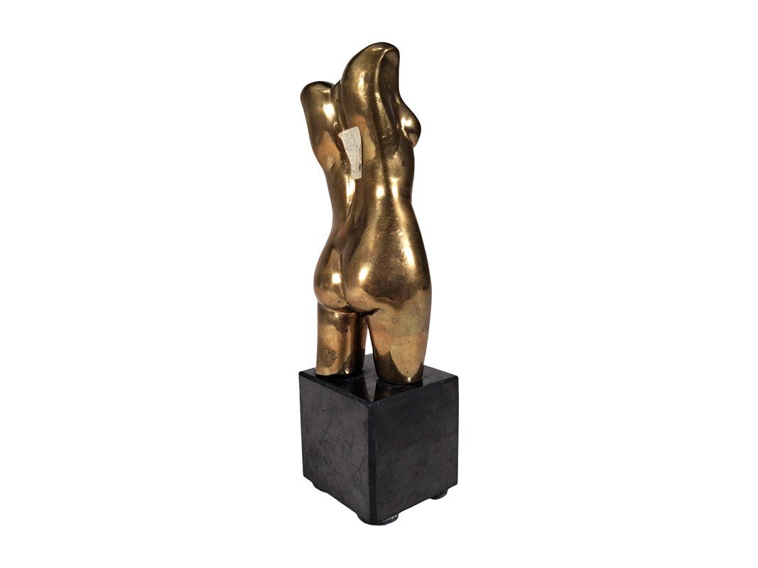 Sculture & Statue: Frauenakt Torso Bronzeoptik – Usato da Wil SG venduto da Restwert_Wil 2