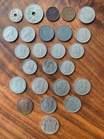 Belgien Münzen Lot / Total 25 Stk.