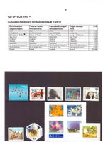 CH Briefmarken Ausgaben 2011