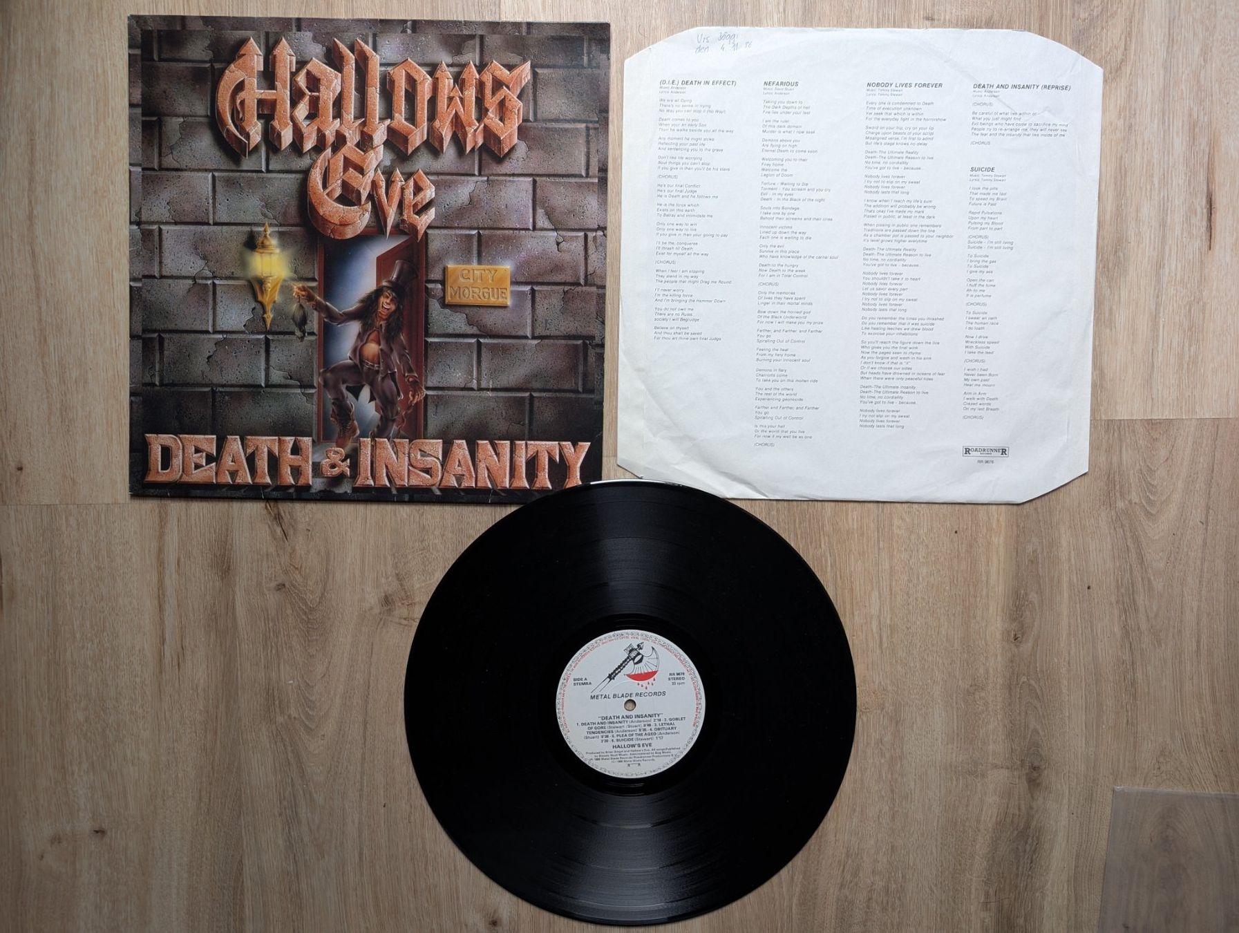 Dischi in vinile: Hallows Eve - Death & insanity LP – Usato da Meikirch venduto da drgore