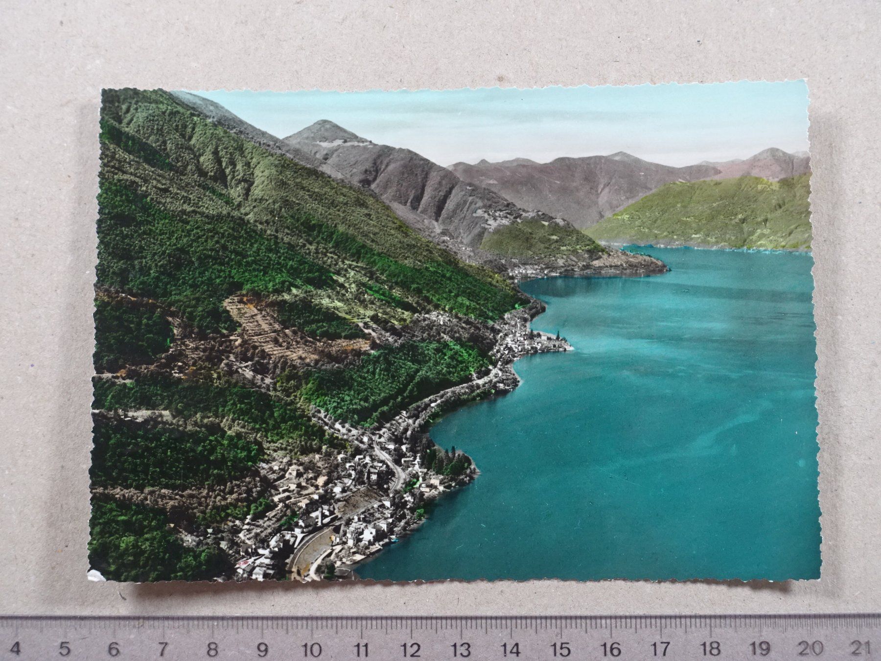 Cartoline postali: Aerofoto di S. Nazzaro e Gerra – Usato da Lenzburg venduto da fh1