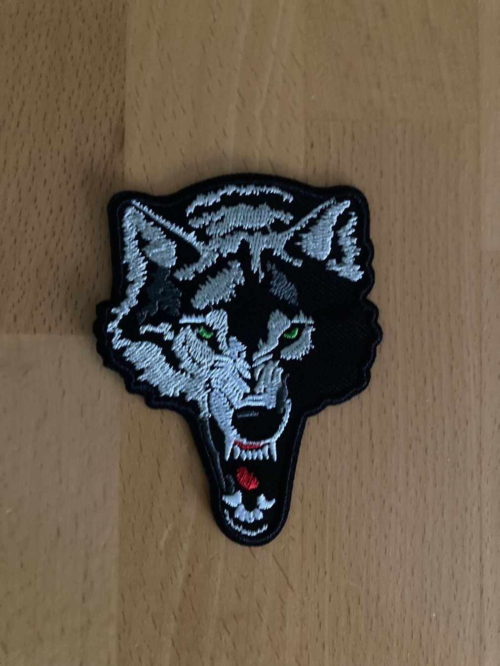 Patches: Wolf Patch Aufnäher Sticker 117 – Neu (gemäss Beschreibung) aus Horn von abutre72
