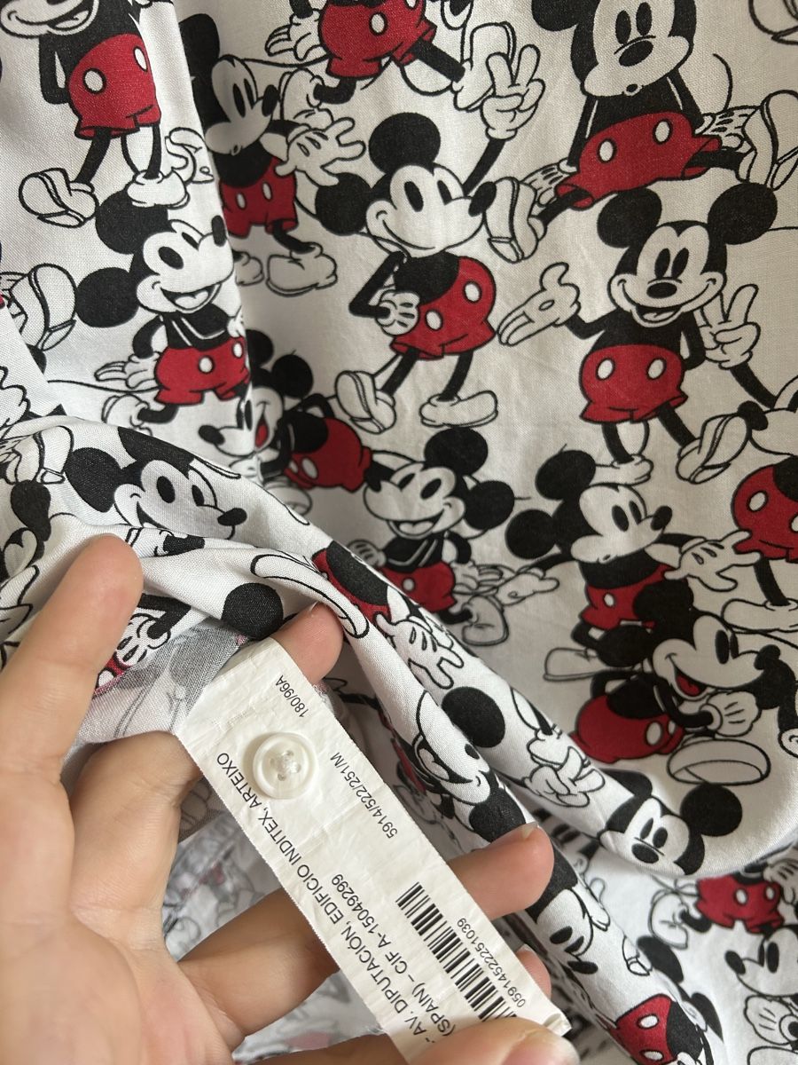 Disney Camicie: Mickey Mouse Hemd Grösse M Lefties – Usato da Uster venduto da xBeccax 4