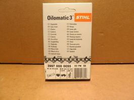 STIHL MOTOR-SÄGEKETTE  NEU 63 PM 3/8" PICO 1.3 mm 55 TREIBER