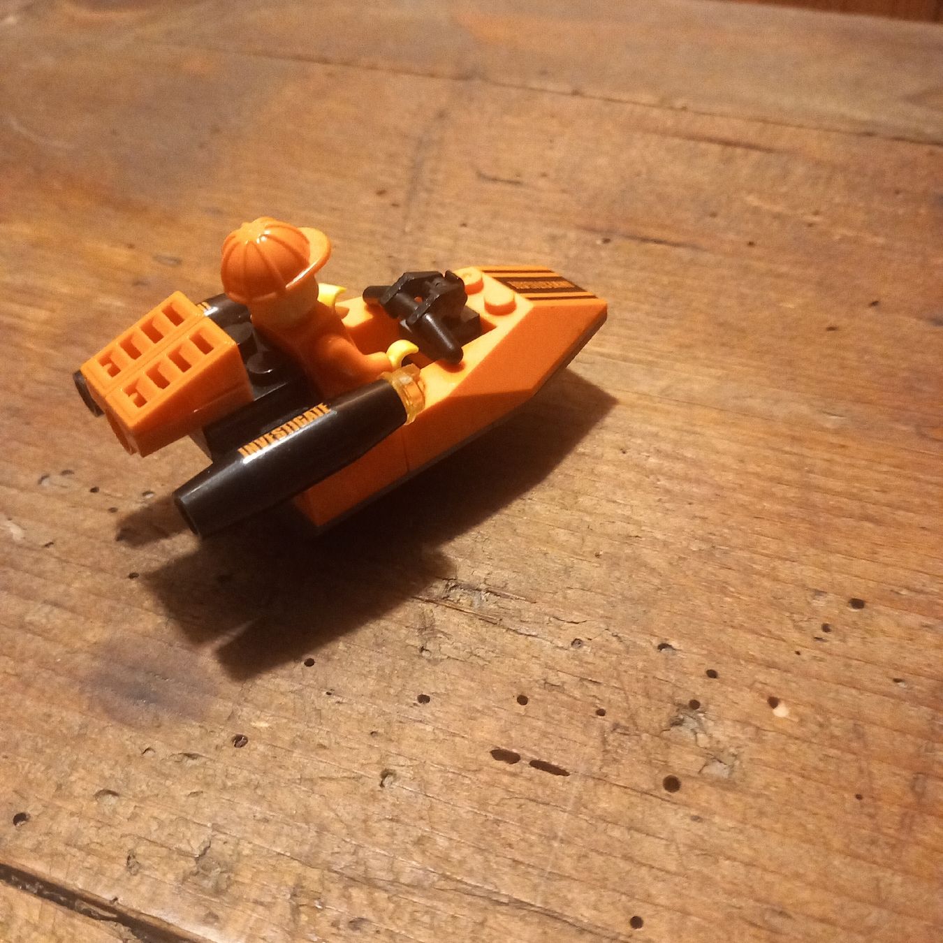 Lego Spielzeuge: LEGO(c) speed boat orange mit Figur  – Gebraucht aus Ebnat-Kappel von blazzi 2