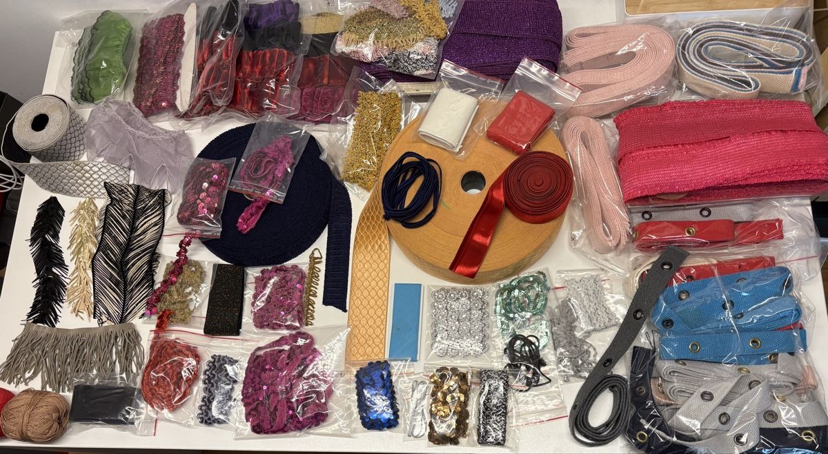 Kit bricolage: Riesen Textilband Bastel Lot – Usato da Rümlang venduto da euqinom16