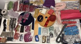 Riesen Textilband Bastel Lot
