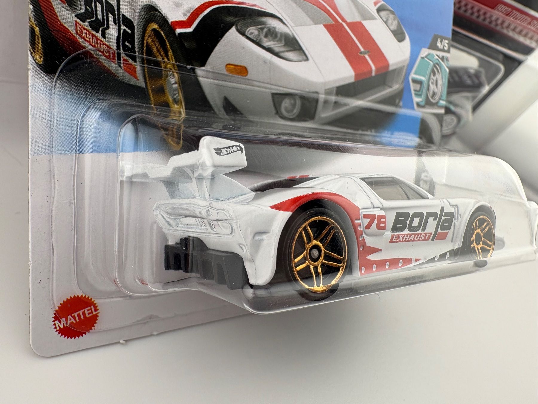 Hot Wheels Modellini d'auto: Hot Wheels Ford GT Borla - 2025 - 159/250 – Nuovo e nell'imballaggio originale da Flawil venduto da HeisseReifen 3