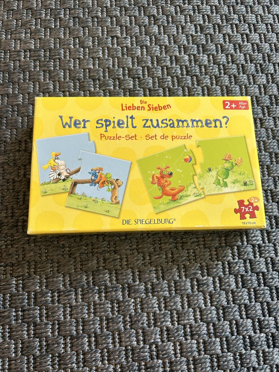 Puzzles: Die Lieben Sieben Puzzle-Set 7x2 2+ Alter – Gebraucht aus Zürich von mar_d7zz
