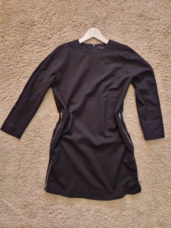 COS Zip Crepe Dress Grösse 36 neu