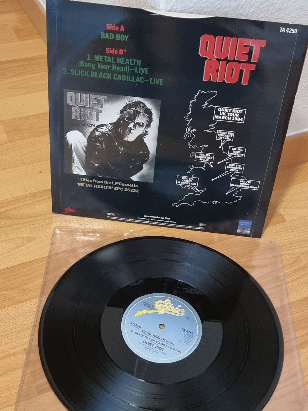 Dischi in vinile: Quiet Riot - Bad Boy - LP – Usato da Trimbach venduto da EyeOfTheTiger 1