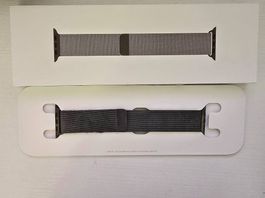 Original Apple Milanaise Armband Schiefer 46 mm  - S/M