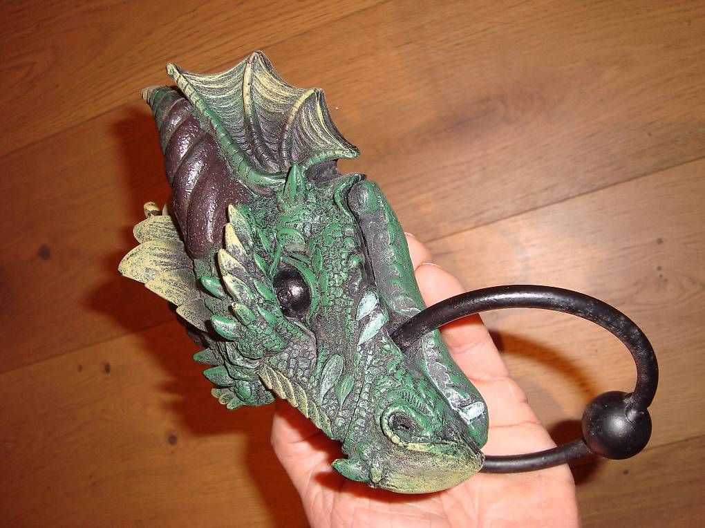 Chiavi & Serrature: Heurtoir de porte tête de dragon – Usato da Boudevilliers venduto da Mamacx 1