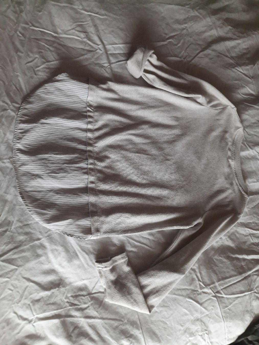 Pullover & Sweatshirts: Hübscher Damen-Pullover mit Hemdbluse-Einsatz, Gr.36/38🤍🦝 – Gebraucht aus Seewil von silkia 7