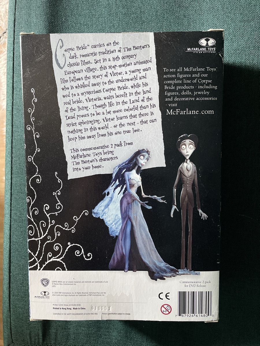 Statuette: McFarlane Toys Corpse Bride Commemorative 2-Pack Victor & E – Nuovo e nell'imballaggio originale da Zürich venduto da MISSYS-WONDERBAG 3