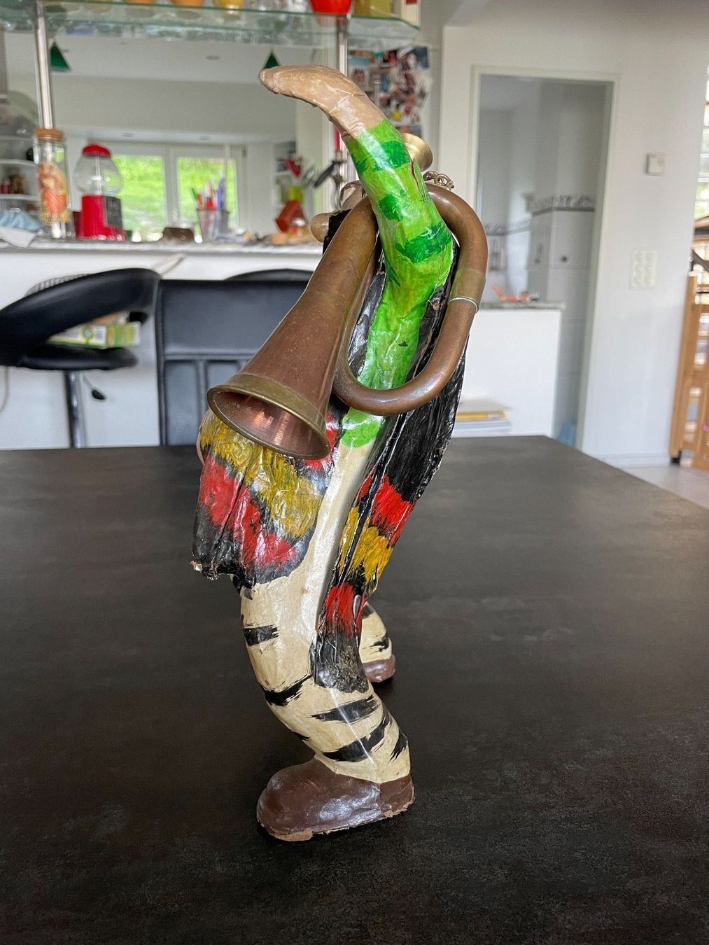 Statuette: Sculpture Mexicain Papier Maché – Usato da Vallamand venduto da Bricbracbroc82 5