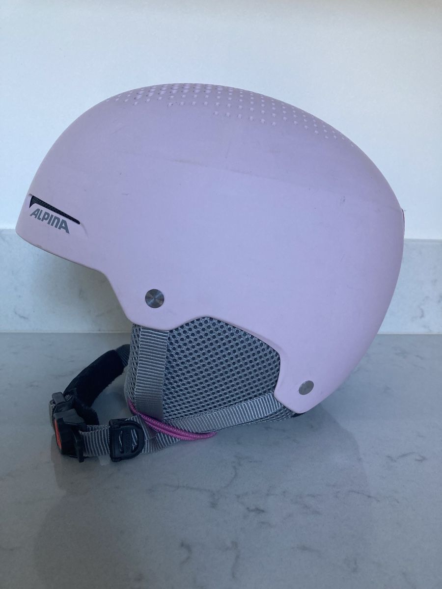 Caschi: Alpine Kinder Skihelm - Rosa große 51-55 – Usato da Zäziwil venduto da kbr_jd95 4