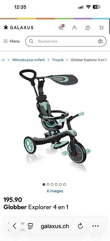 Veicoli per bambini: Tricycle en parfait état  – Usato da Martigny venduto da tho_s2nk