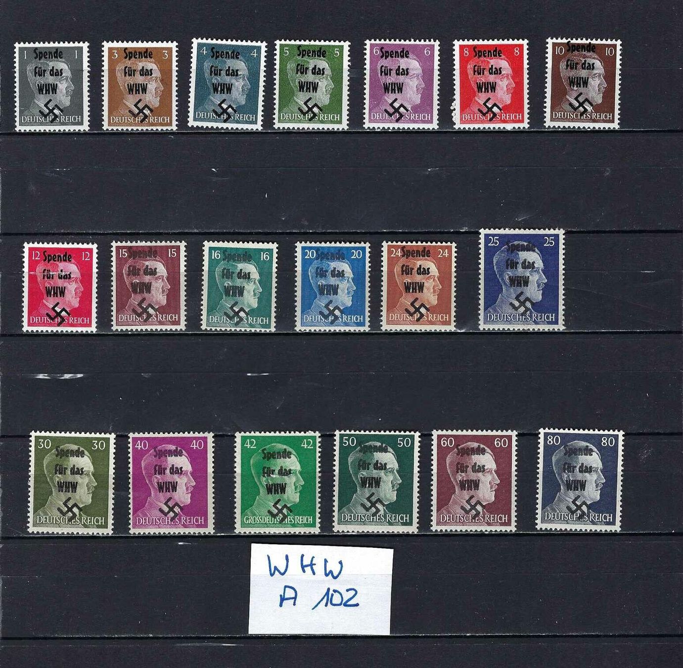 Tous les timbres: WKII Besetzung ** – Neuf avec emballage d'origine à Altstätten SG par Nandodax
