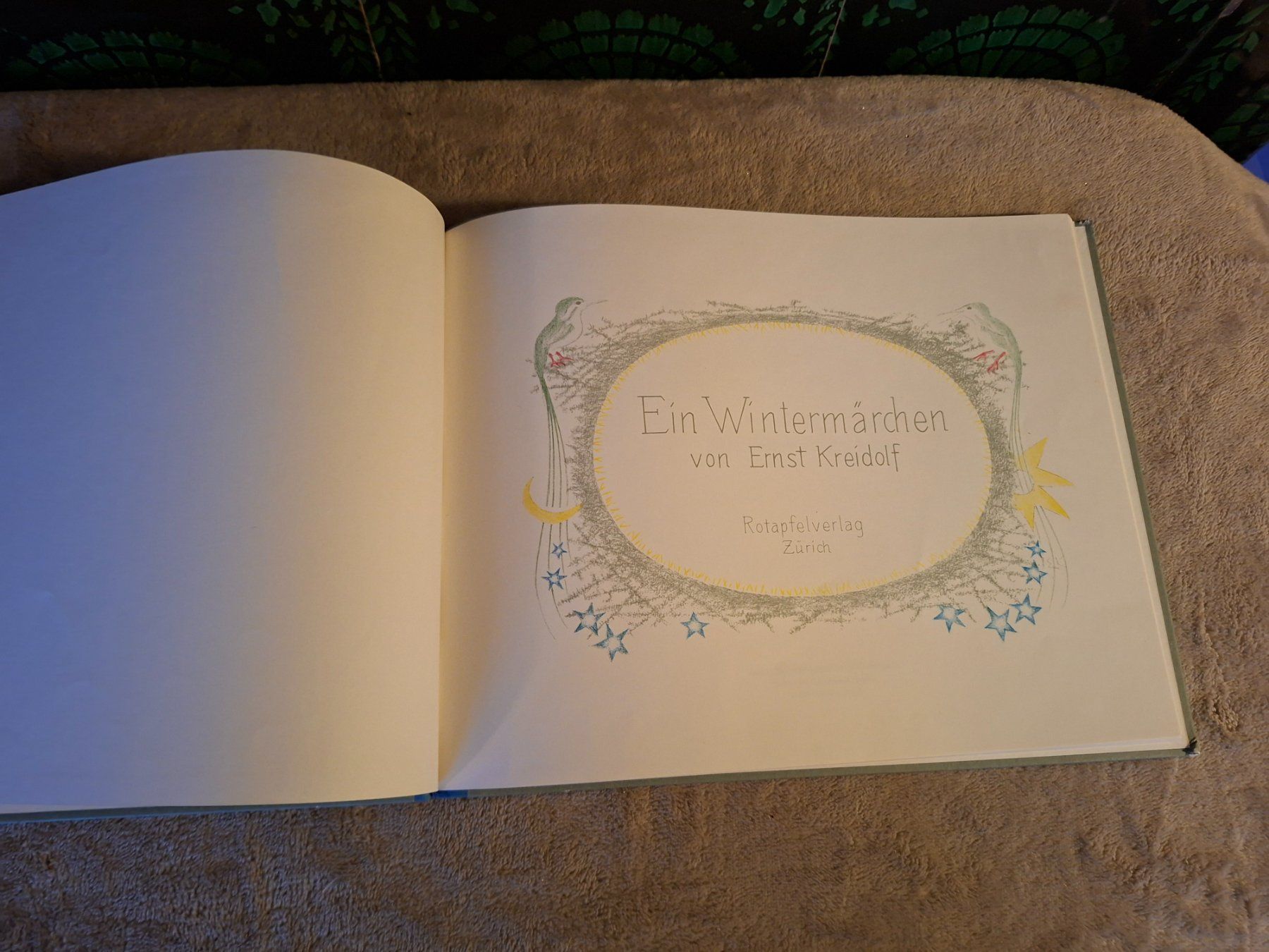 Bücher: Altes Kinderbuch, Ein Wintermärchen E. Kreidolf, Schweiz – Gebraucht aus Otelfingen von silver-moon 2