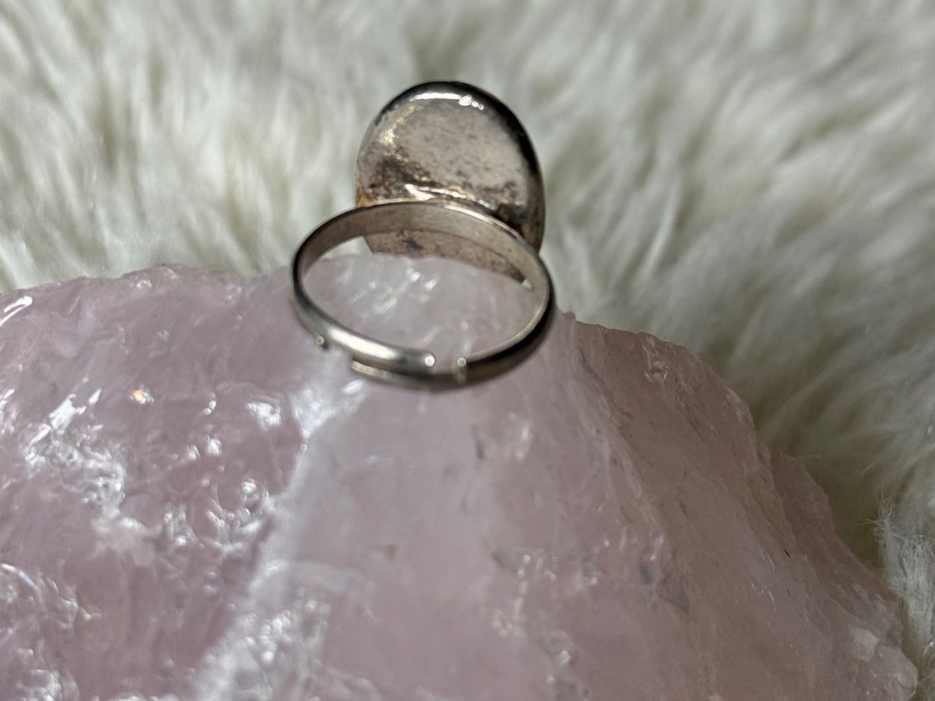 Anelli: Ring Silber mit grünem Auge – Usato da Istighofen venduto da Ringparadies 1