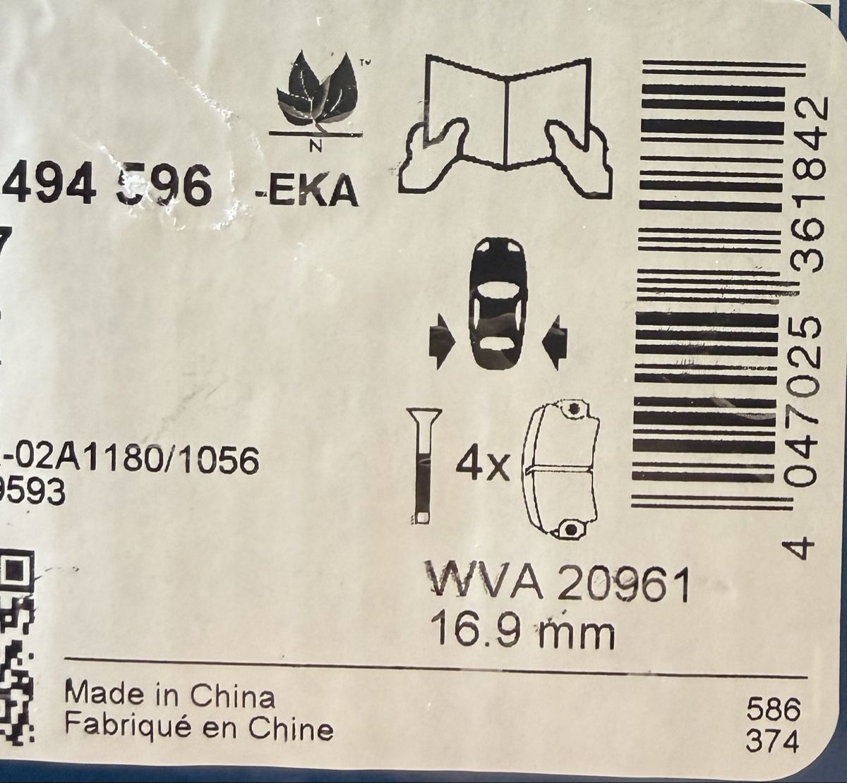 Bosch Alle Autoersatzteile: BOSCH Bremsbeläge & Bremsscheiben Neu!! – Neu und originalverpackt aus Ibach von olg_q2sc 4