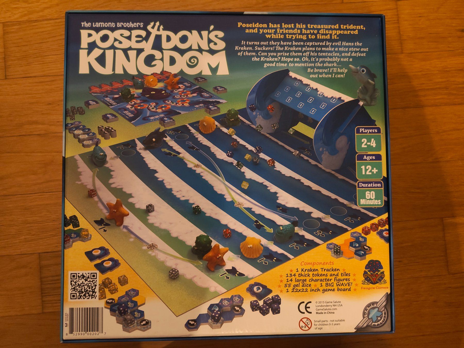 Spiele: Poseidon's Kingdom Brettspiel – Gebraucht aus Niederrohrdorf von MystoganZ 1
