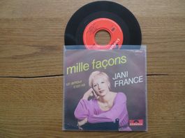 Jani France - Mille Façons, Original Vinyl Single Schallp...