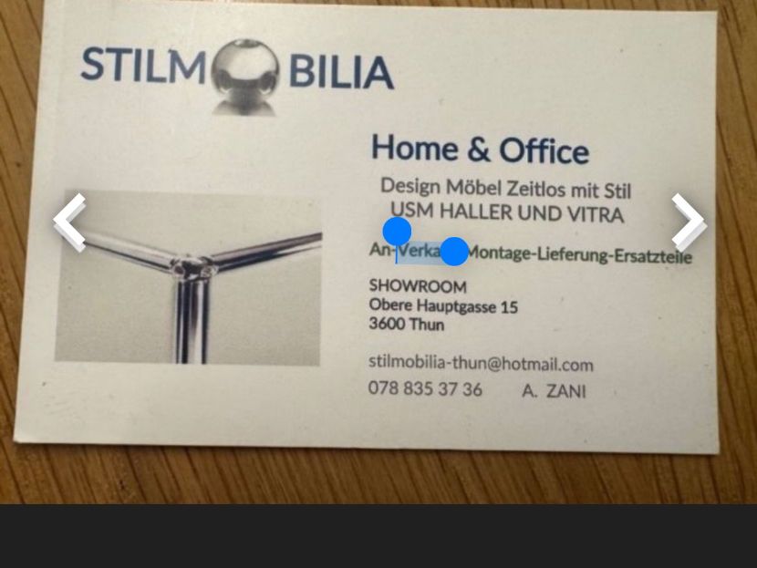 Tavoli: Usm Tisch 150x75 Lieferung Gratis – Usato da Thun venduto da altstadt-thun 1