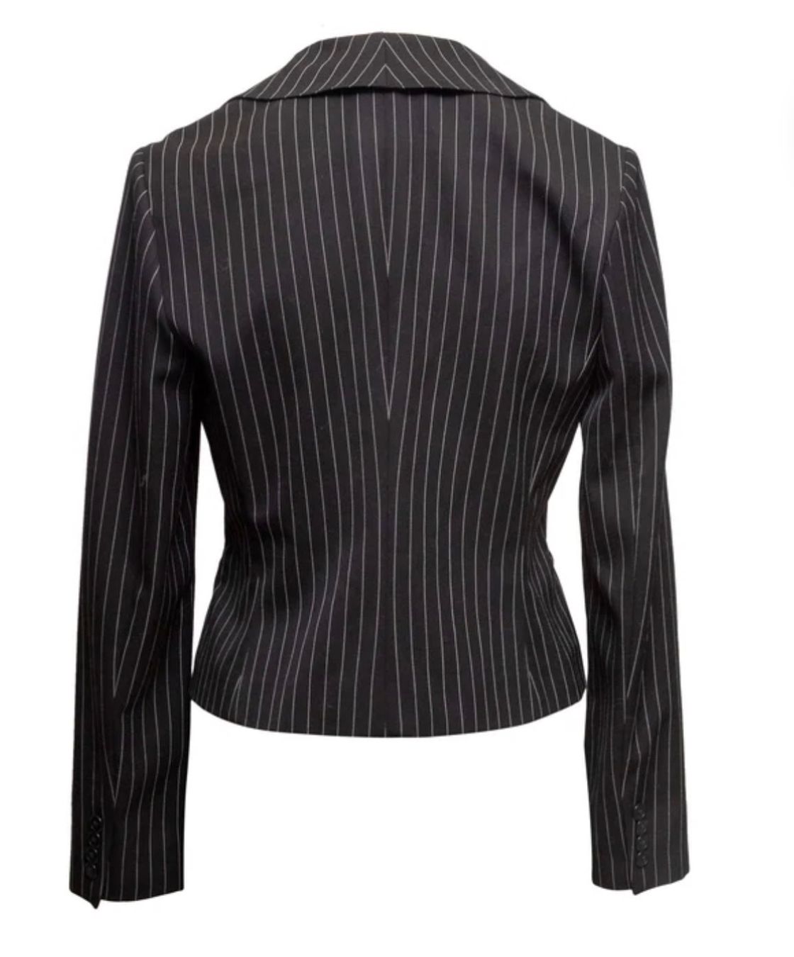 Ralph Lauren Giacche: RALPH LAUREN pinstripe, ruffled & elegant blazer – Nuovo (secondo la descrizione) da Lausanne venduto da NYC67 3