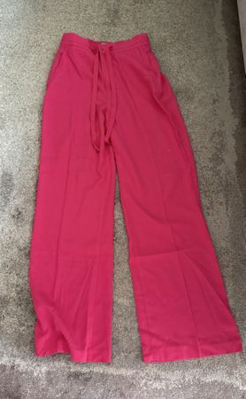 United Colors of Benetton Trousers Pink Size XS
