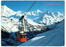 Zinal - Luftseilbahn Sorebois