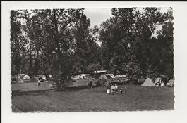 AK 1961 Campingplatz TCS Salavaux Vaud 🤩belebt (Foto 50er)