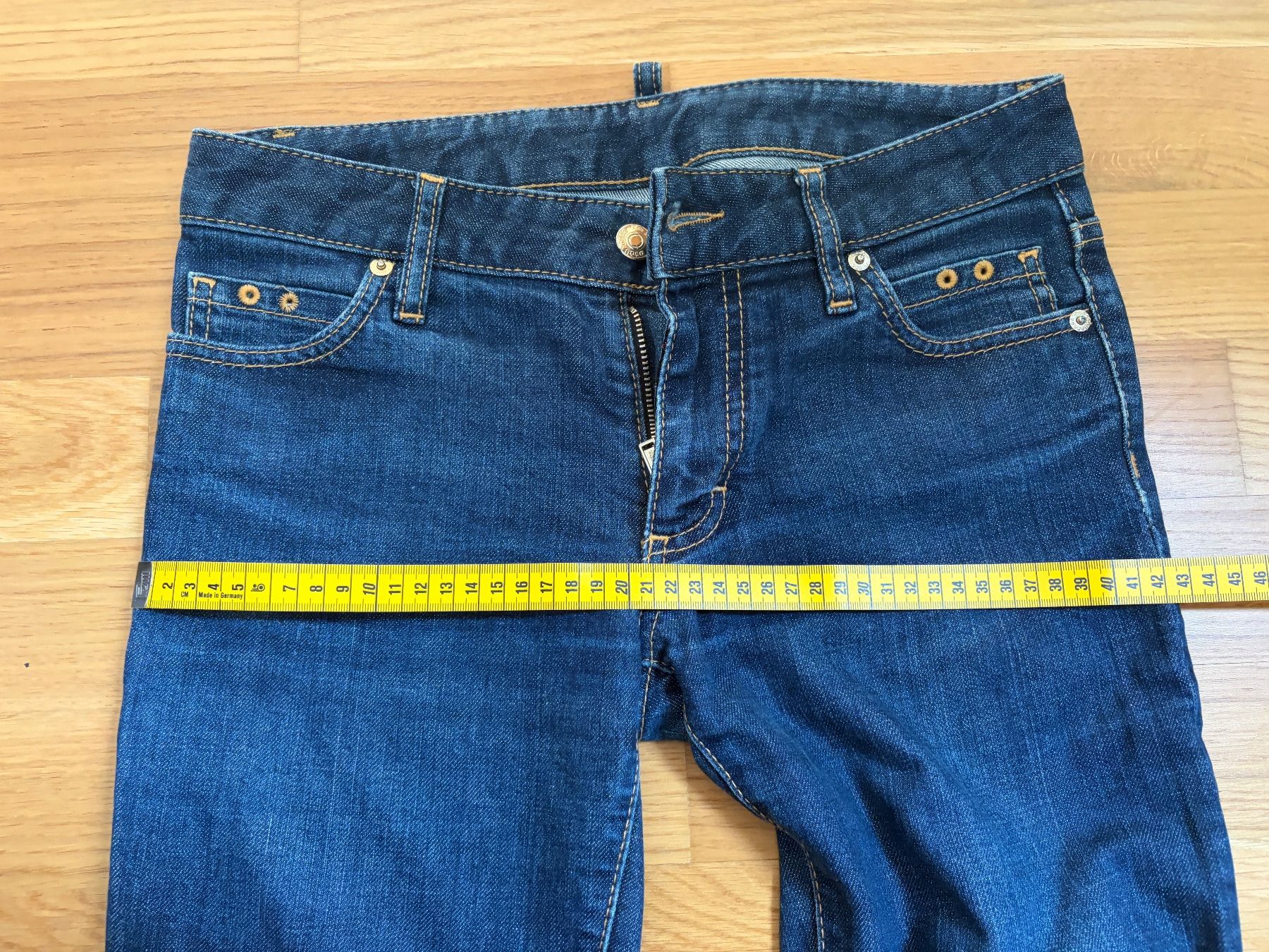 Dsquared2 Jeans: Dsquared2 Skinny Jeans Ankle Zip Y2K Gr 40 Designer – Usato da Bern venduto da harmfreefashion 5