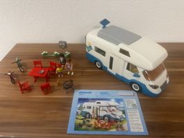 Playmobil Wohnmobil mit Zubehör gut erhalten