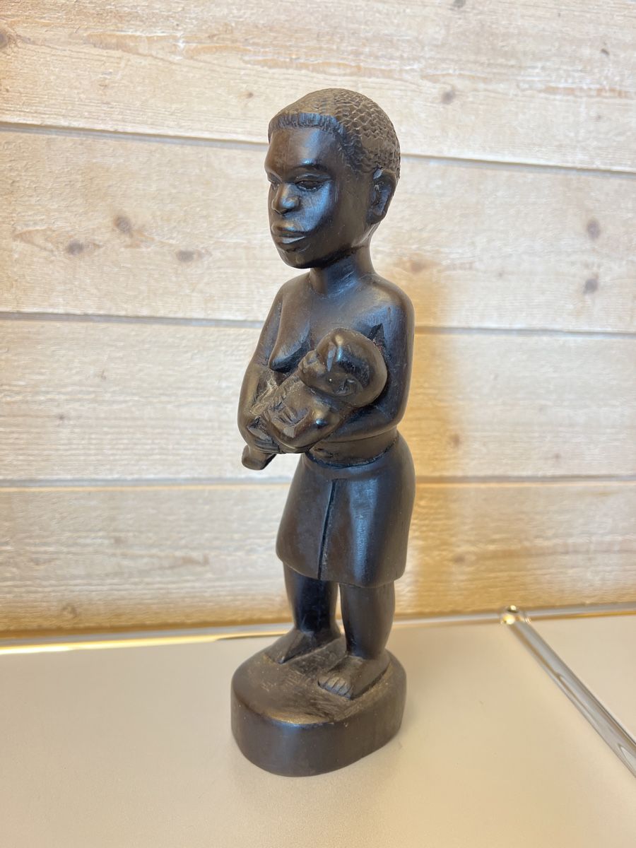 Skulpturen & Statuen: Skulptur Hangeschnitzt Holz Kongo um 1960 – Neu (gemäss Beschreibung) aus Rothrist von Gleitig