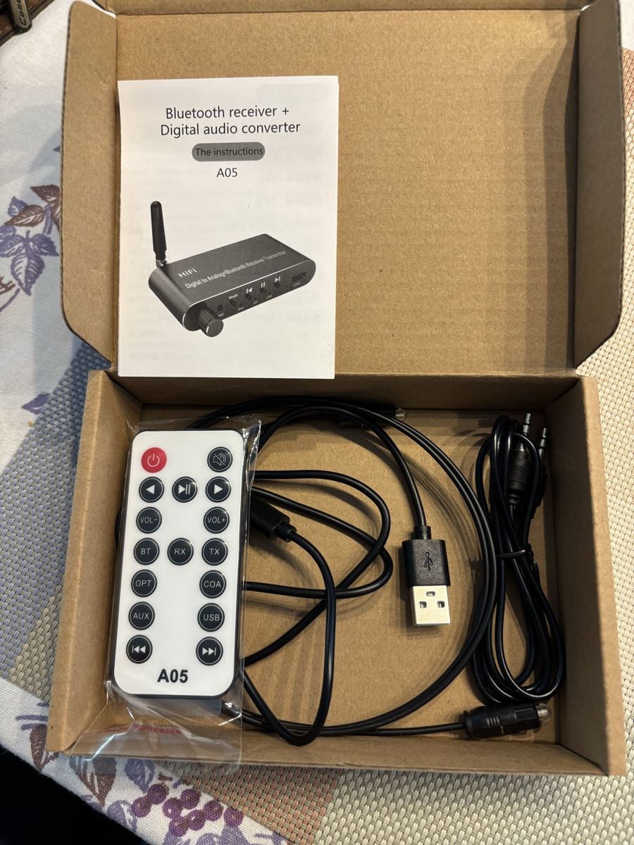 Unità & Adattatore: HiFi Bluetooth Empfänger / Sender mit DAC | AUX, Opt. etc. – Nuovo e nell'imballaggio originale da Studen BE venduto da Lioudmila 1