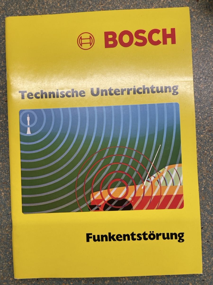 Bosch Documenti: Bosch Technische Unterrichtung – Usato da Möhlin venduto da Rotor117 3