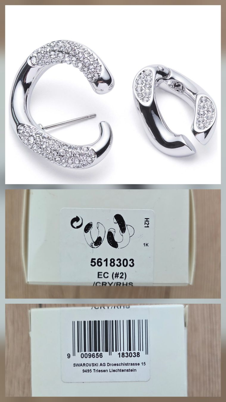 Swarovski Ohrringe & -stecker: Swarovski Ohrringe,  neu mit Box – Neu und originalverpackt aus Niederhasli von 8155irae
