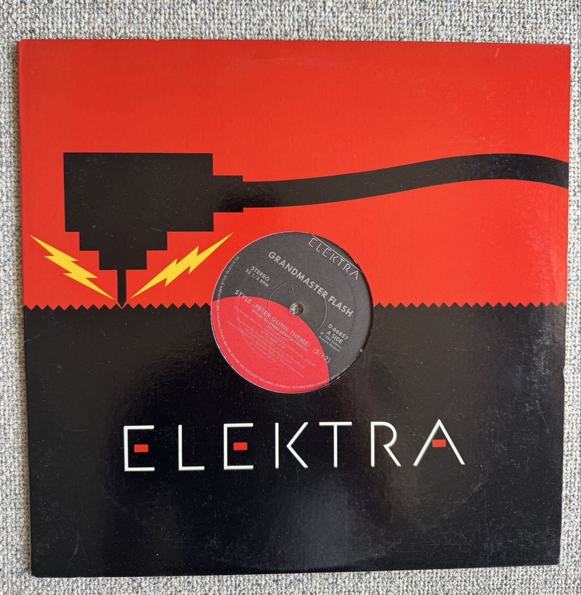 Schallplatten: Grandmaster Flash - Style (Peter Gunn Theme) - 80s – Gebraucht aus Rorbas von BlackstarRecords