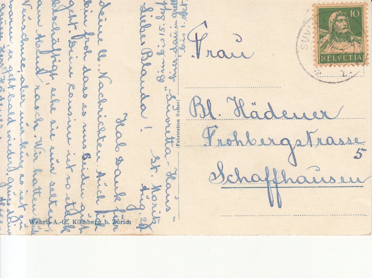 Cartoline postali: Muottas Muraigl 1924 – Usato da Bürglen TG venduto da StampGraf 1