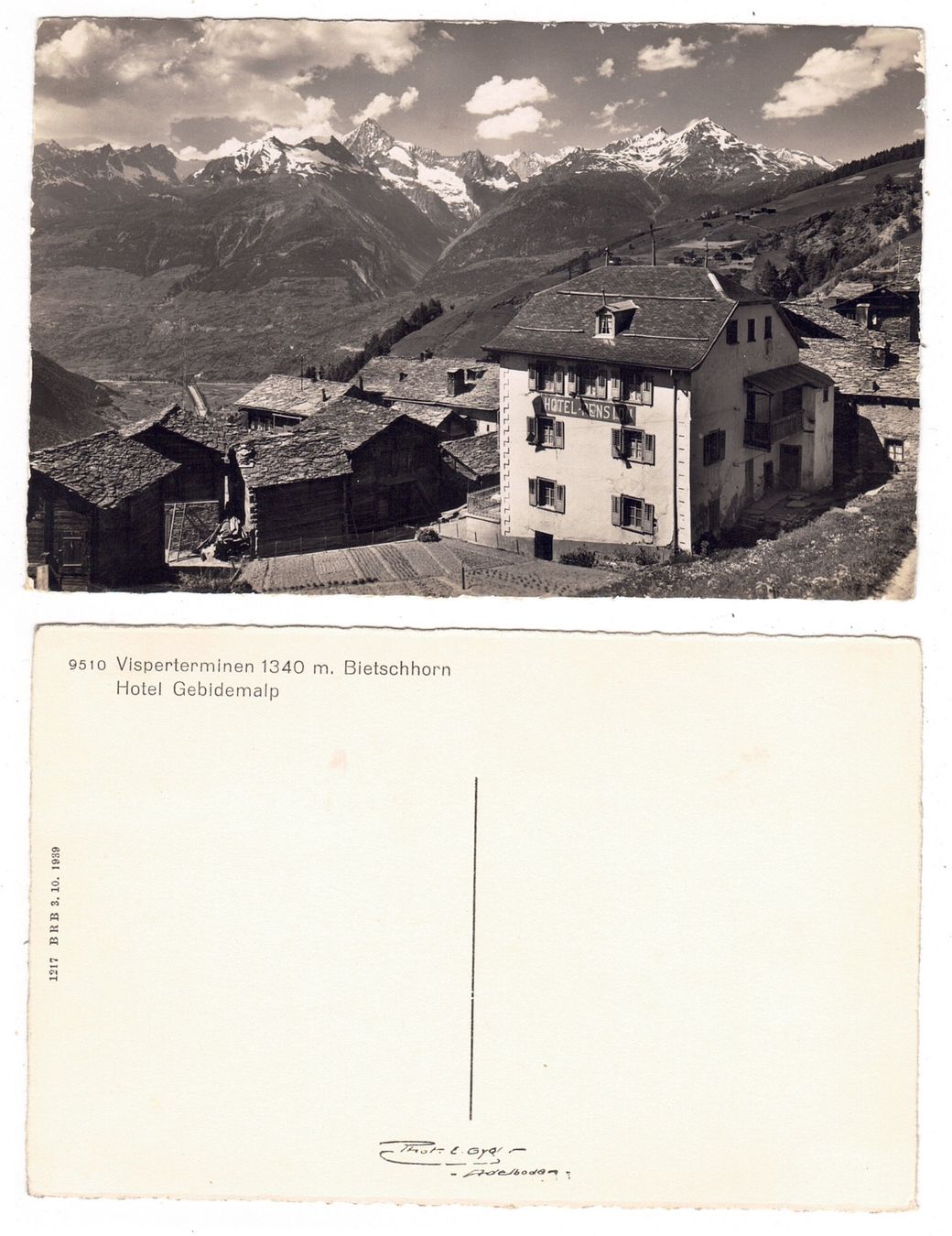 Cartoline postali: Visperterminen – Usato da La Tour-de-Peilz venduto da amjust